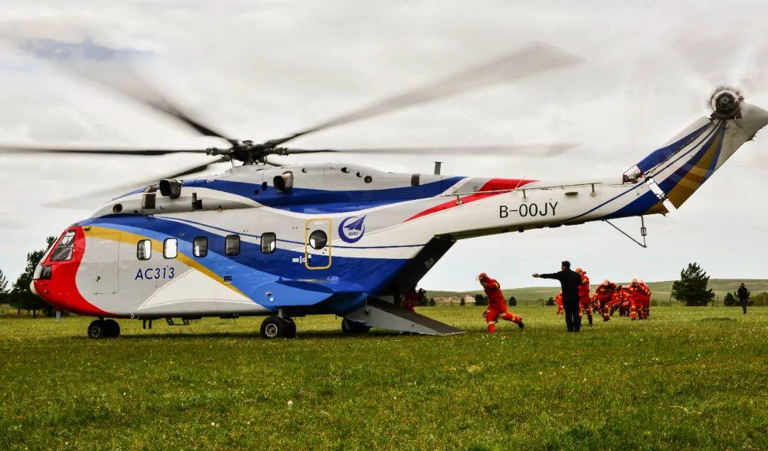 ac313首飞14周年开启国产大型民用直升机新时代