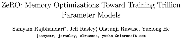 Distributed Training：Data-Parallell之Zero Redundancy Optimizer - 知乎