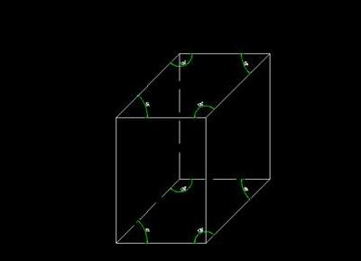 单线图45度画法图片