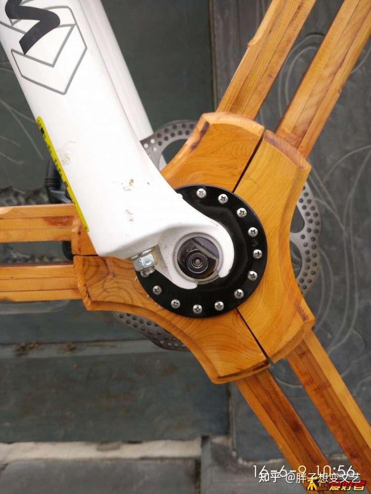 爱好者 第十六届立山感恩杯diy达人大赛 第一名作品 ——木制自行车