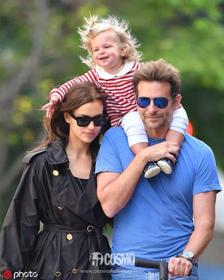 最近,传出irina shayk和bradley cooper分手的消息,俩人的女儿lea de