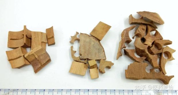 料"檀香檀香性状鉴别檀香药材【性状】本品为长短不一的圆柱形木段,有