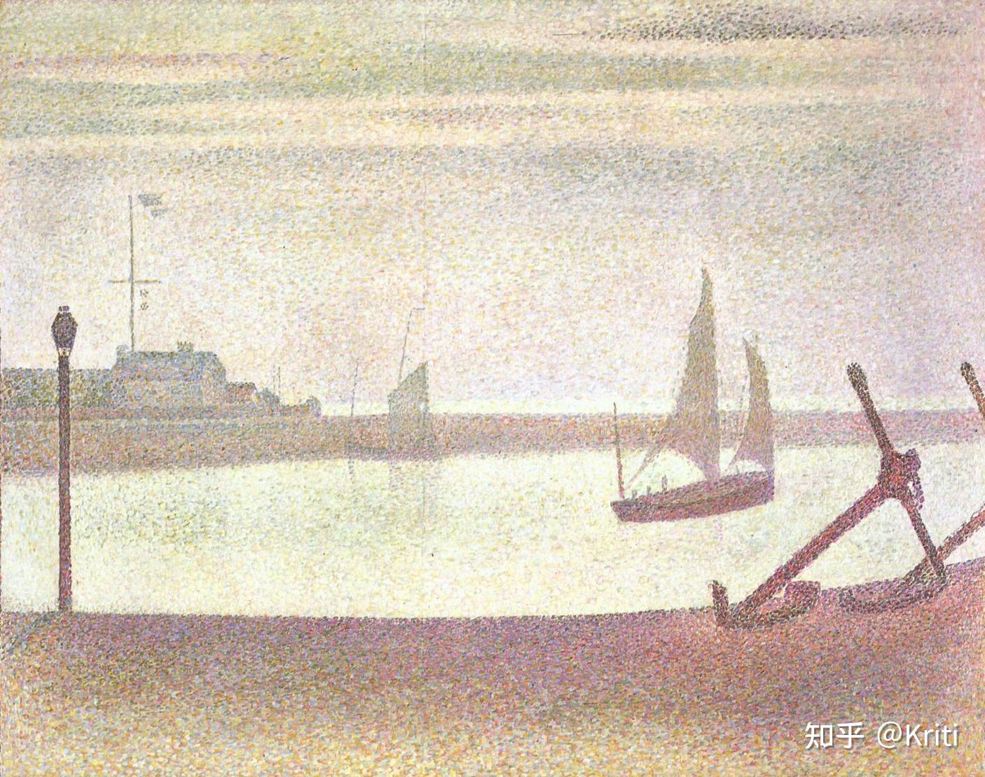 腕法國後印象派畫家喬治修拉georgesseurat18591891