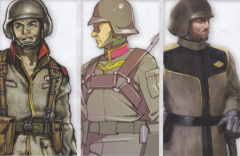 高达博物馆时代缩影——地球联邦的军装(上)收藏了文章2021-02-09 23