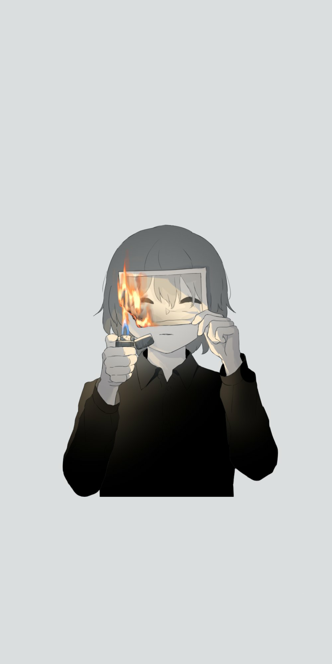 有没有看起来很丧的手机壁纸? - 知乎