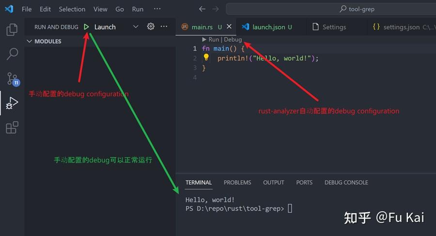vscode rust-analyzer debug No such file or directory XXX\Cargo.toml - 知乎