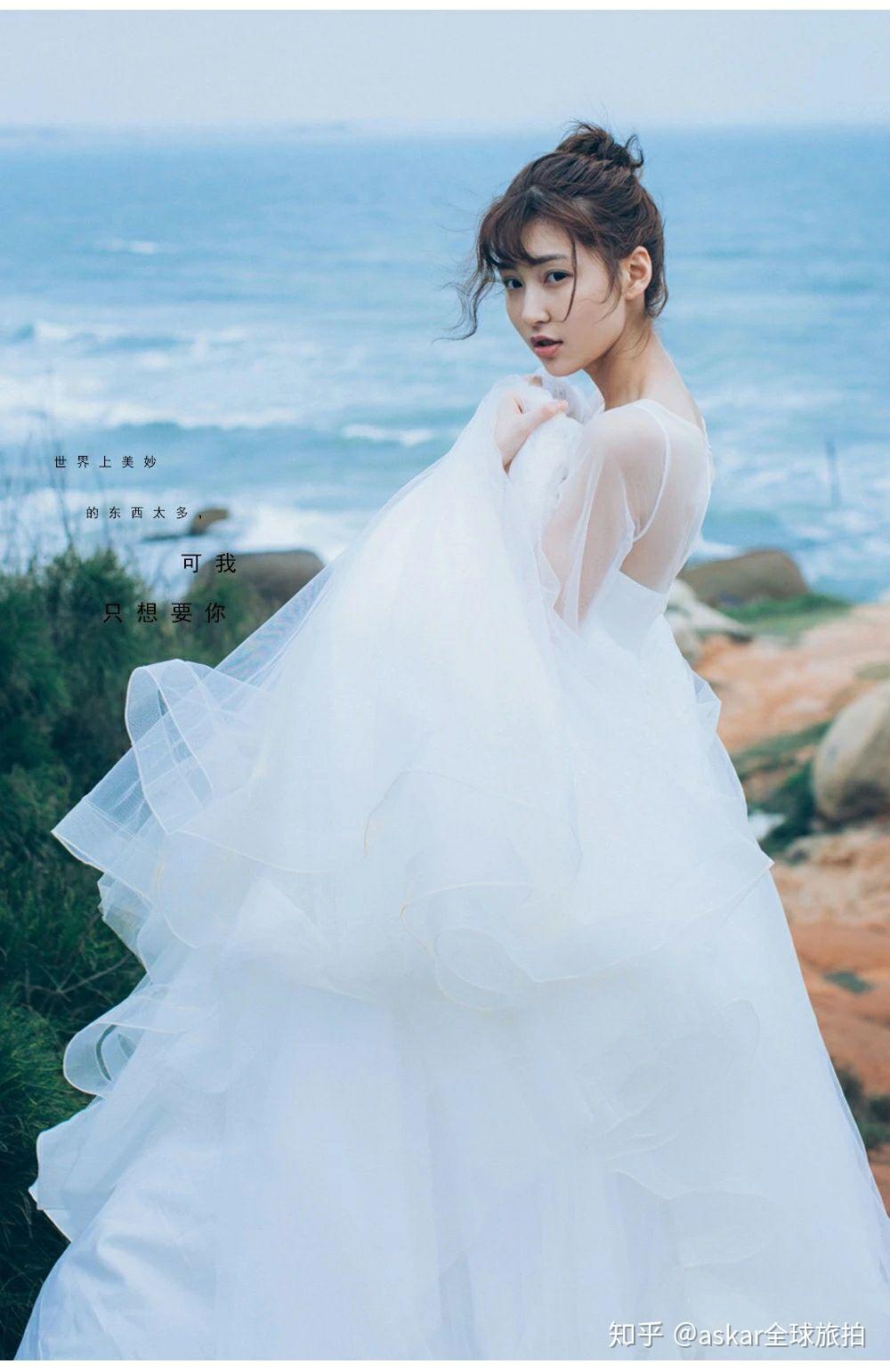 18岁的女孩子想要一个人拍一组婚纱照正常吗