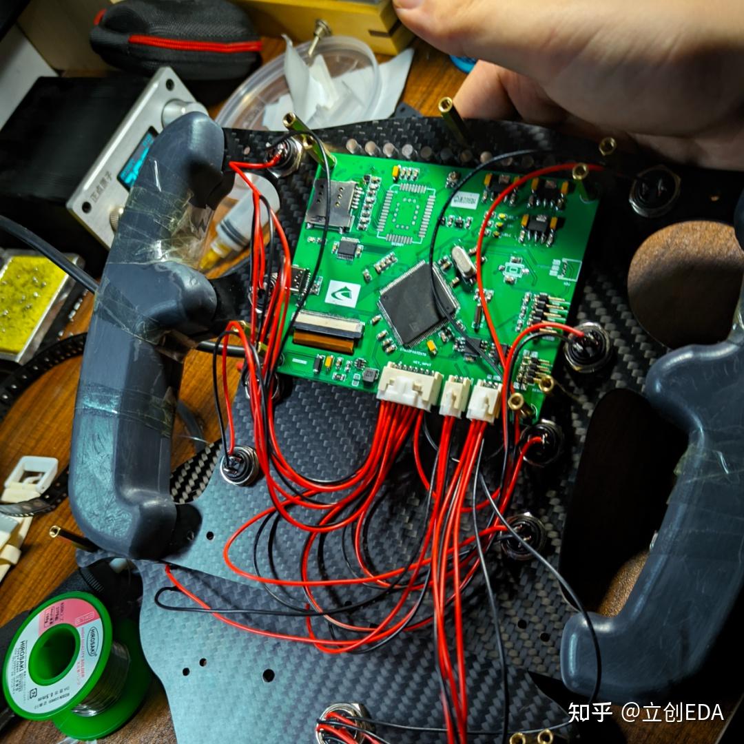 用STM32做了一个方向盘,比买的更合心意,电路代码开源!适用于大学生方程式汽车大赛 - 知乎
