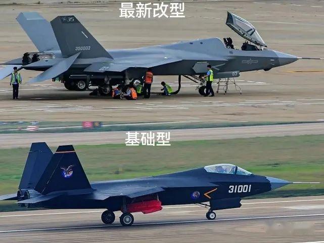 美国f35对比中国歼35图片