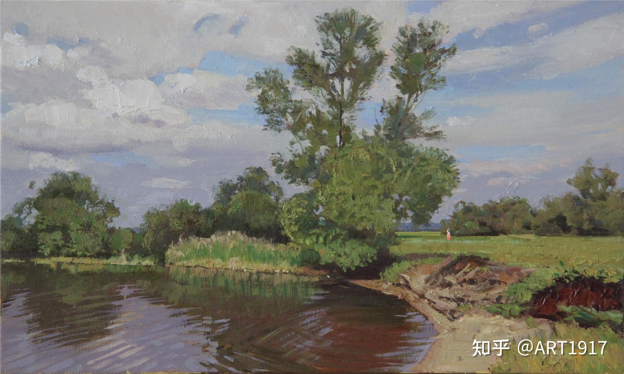 art1917画家推介博得什瓦罗夫安德烈根纳季涅维奇带你领略俄罗斯乡村