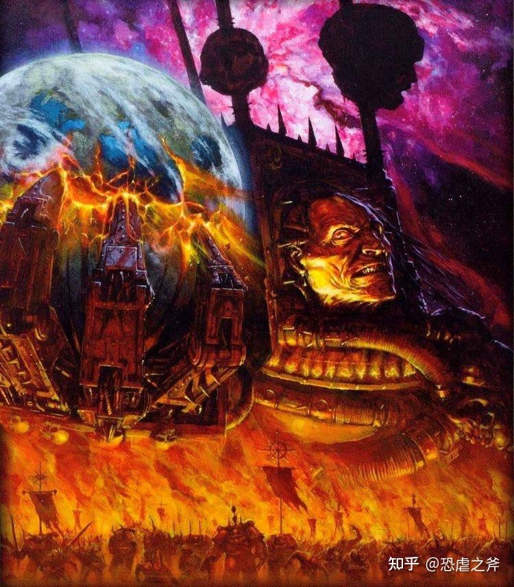 战锤40k-为什么阿巴顿能成为四神的战帅?