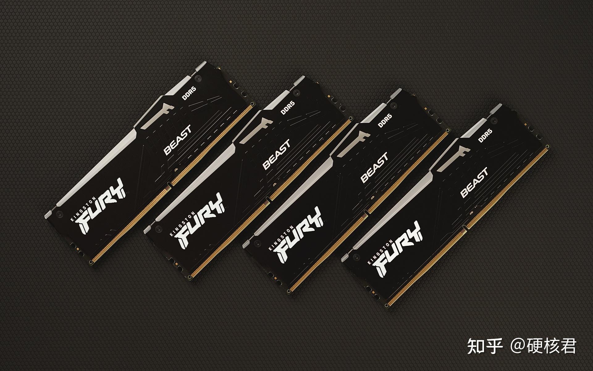 颜值性能兼备金士顿fury野兽ddr5rgb内存分享