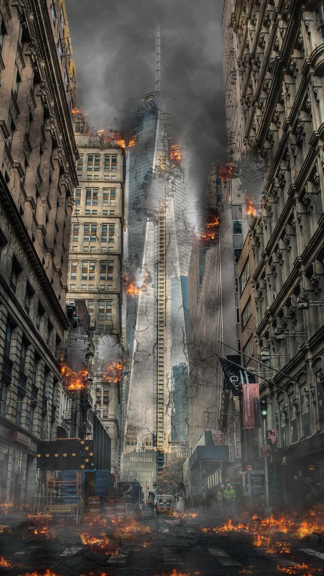 能不能分享一些末日风格的图片或壁纸