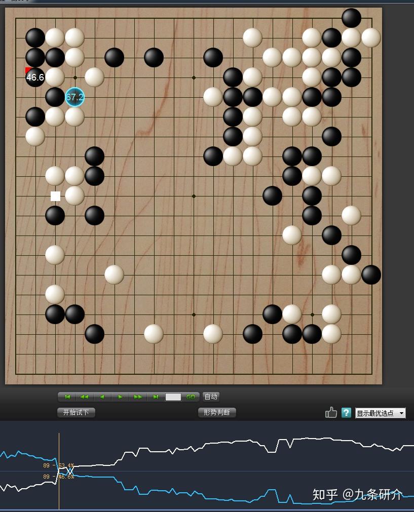 绝艺老师看围棋2丈和三妙手