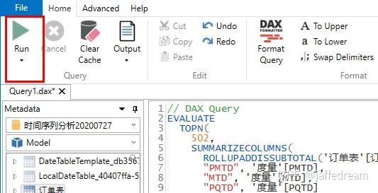 dax studio导出数据 - 知乎