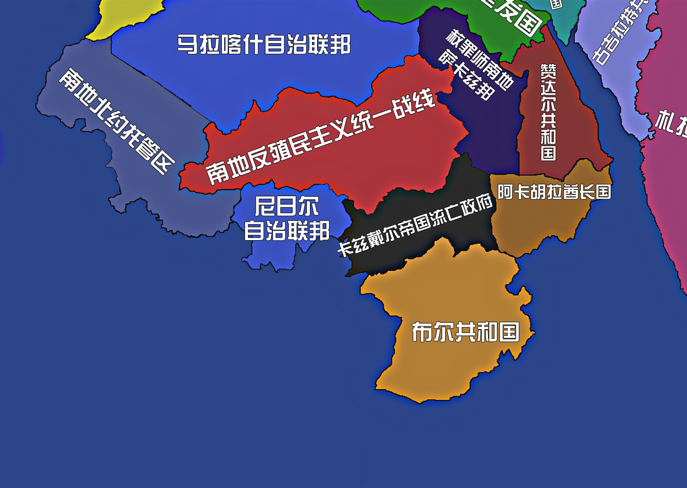 2021北约势力范围地图图片