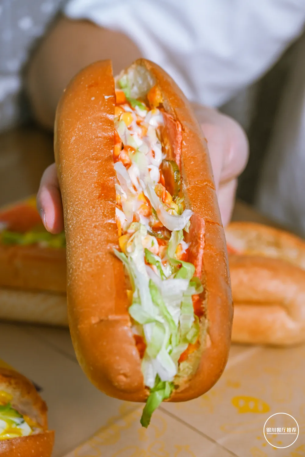 银川建发现代城新开1家热狗店不能忍