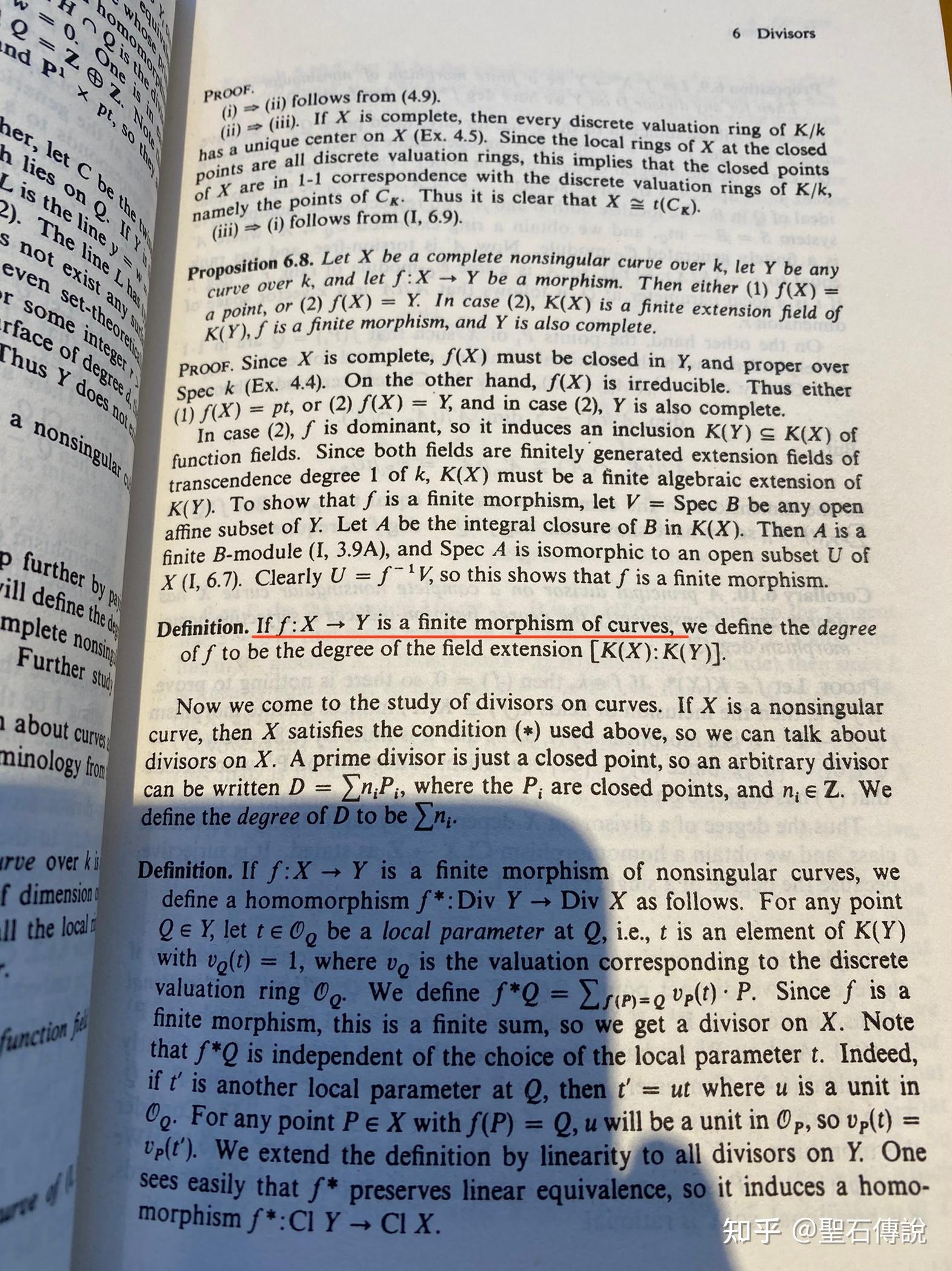 Hartshorne第137 知乎