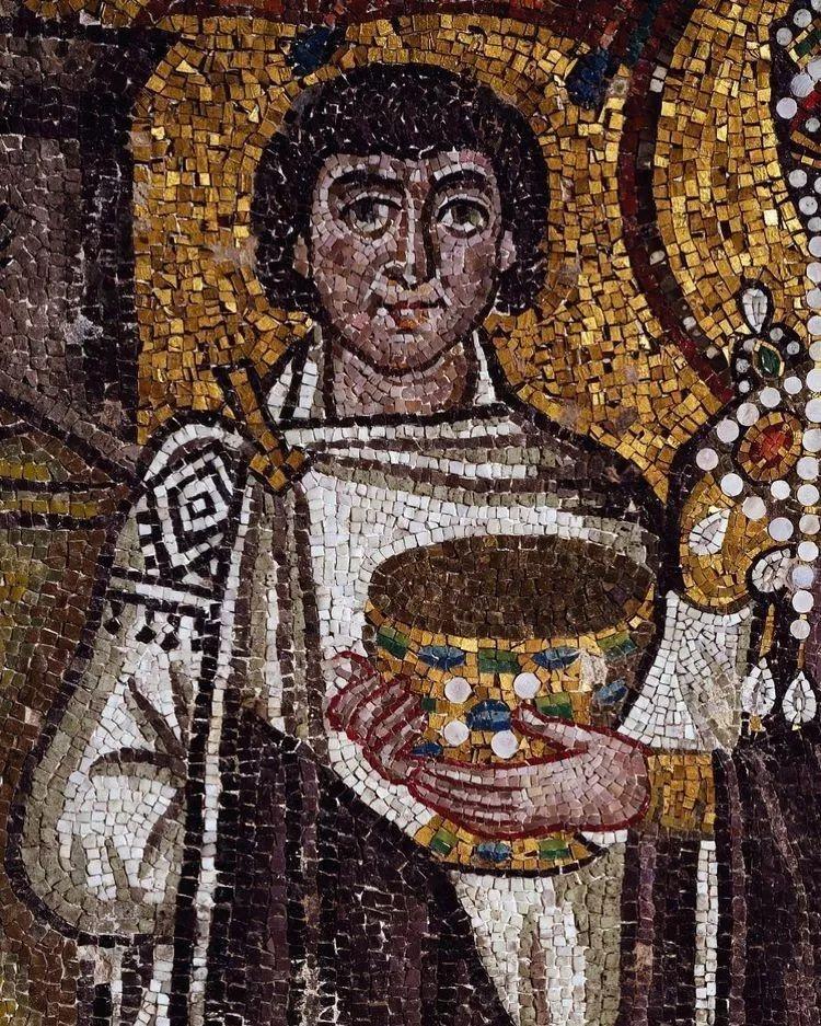 圣维塔莱教堂,约540年(查士丁尼大帝与皇后镶嵌画) - 知乎