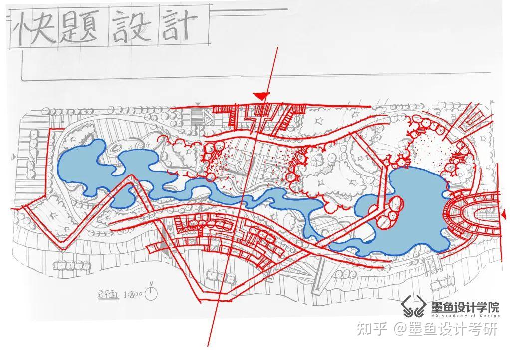 建築考研聽說有人揹著我偷偷進入墨魚公益評圖群提升景觀快題能力