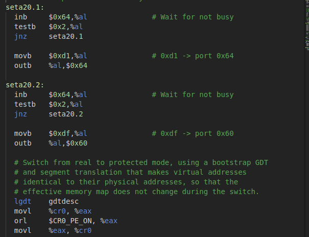 lab1 Booting a PC - 知乎