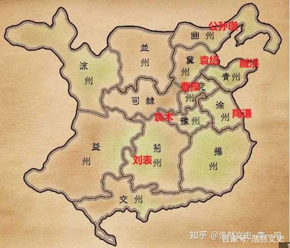 袁术的地盘图片