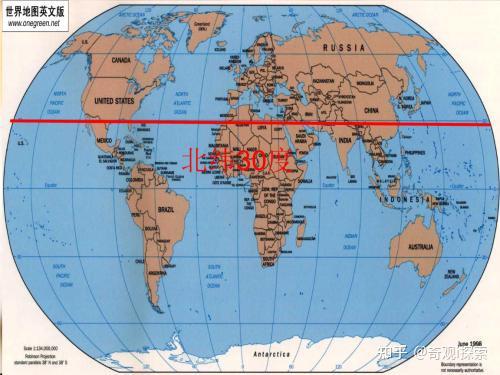 北纬30度的十大禁区之一长江断流