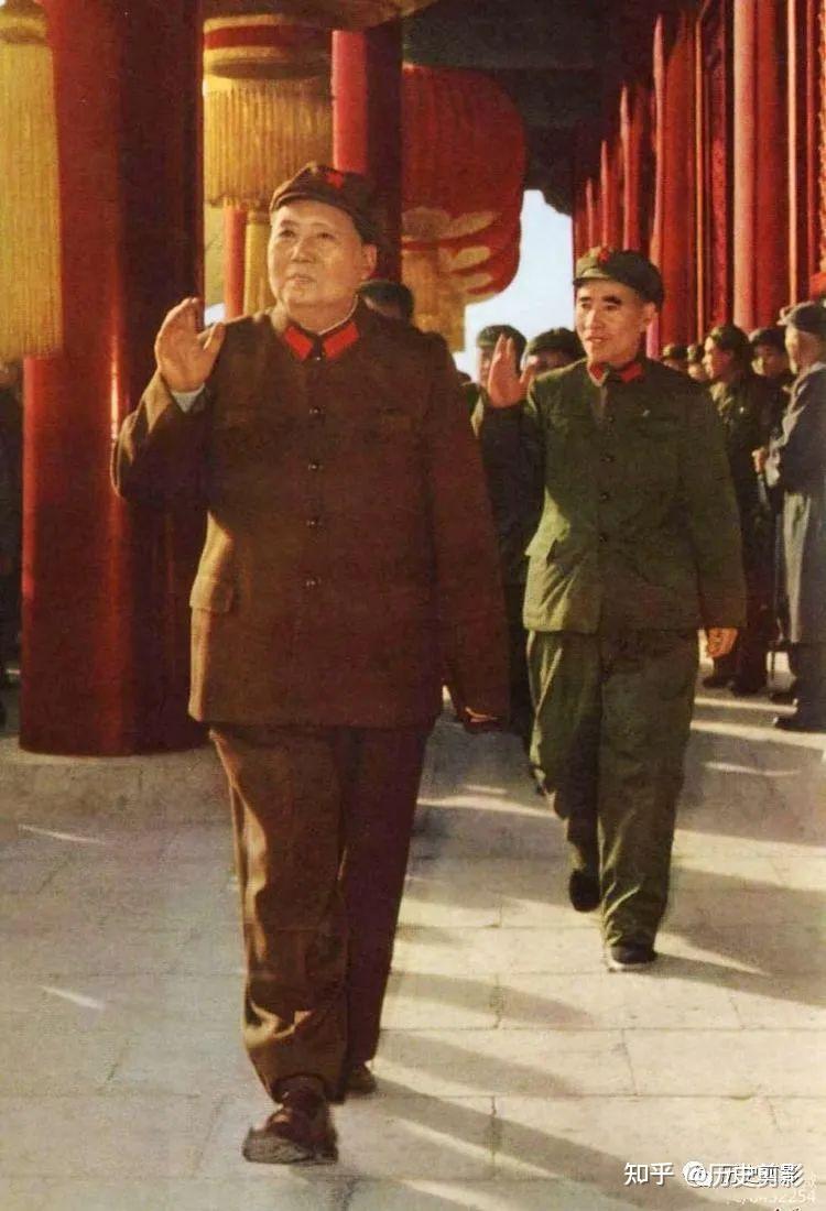 毛泽东和林彪的珍贵合影 - 知乎