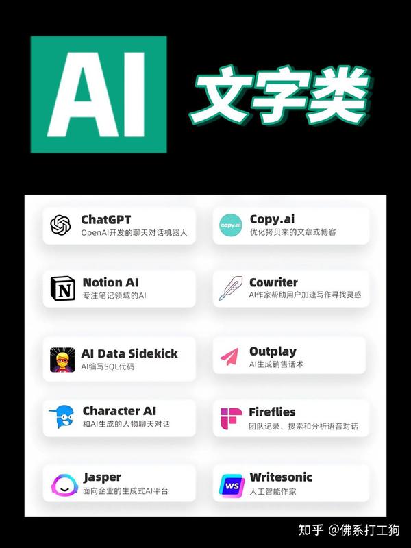 史上最全AI工具合集 - 知乎