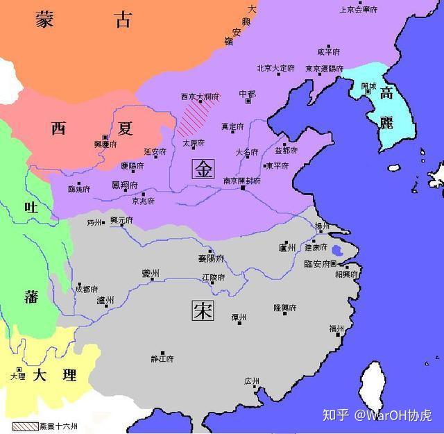 绍兴四年(1134年,伪齐刘豫与金兵合计数万人分道南下.