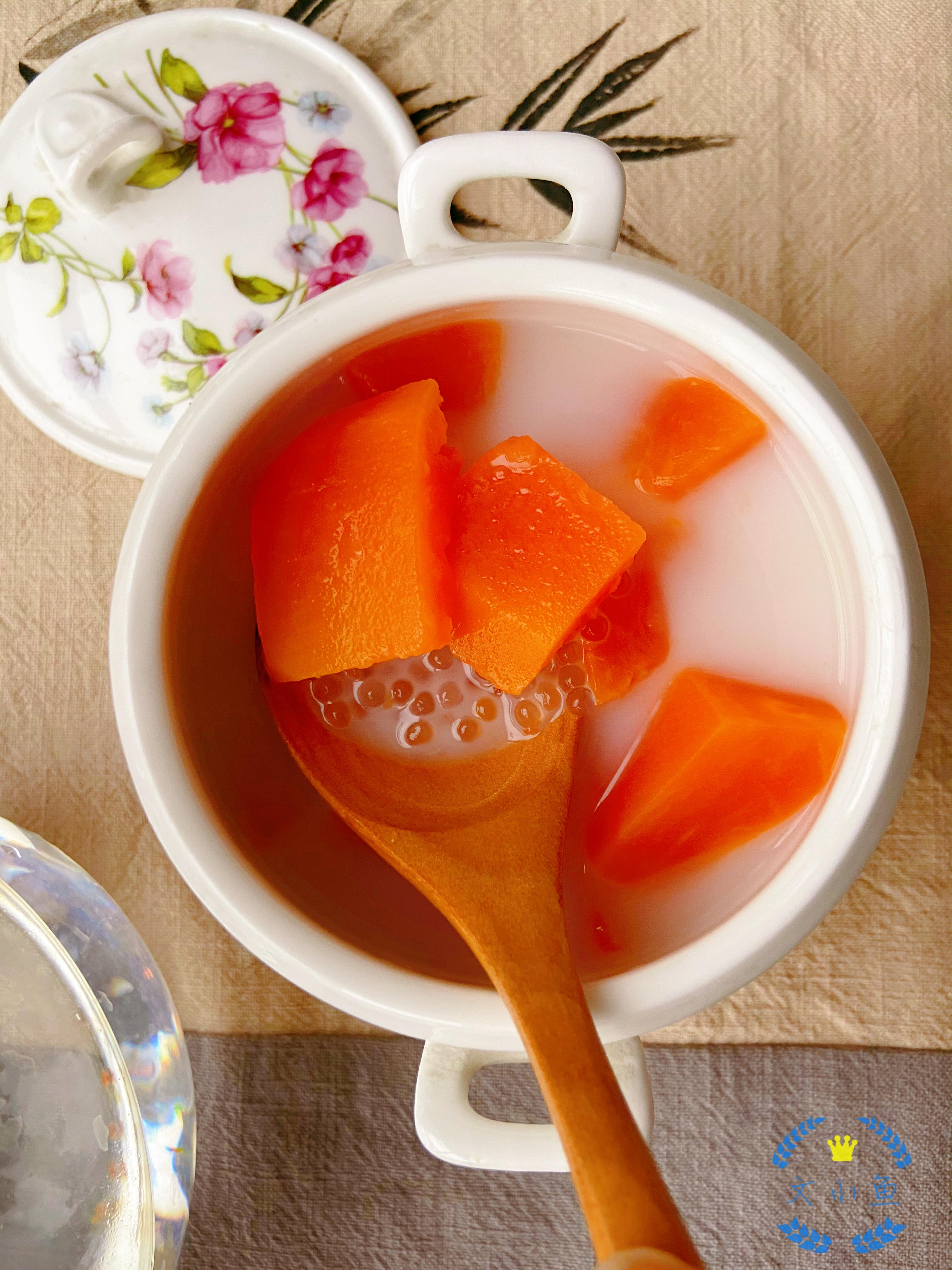 木瓜椰汁西米露