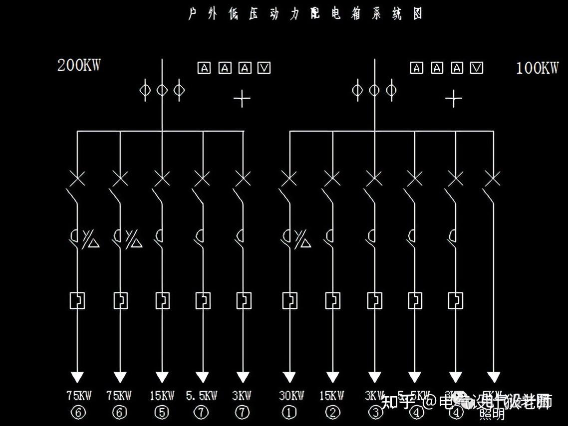 配电系统图pe图片