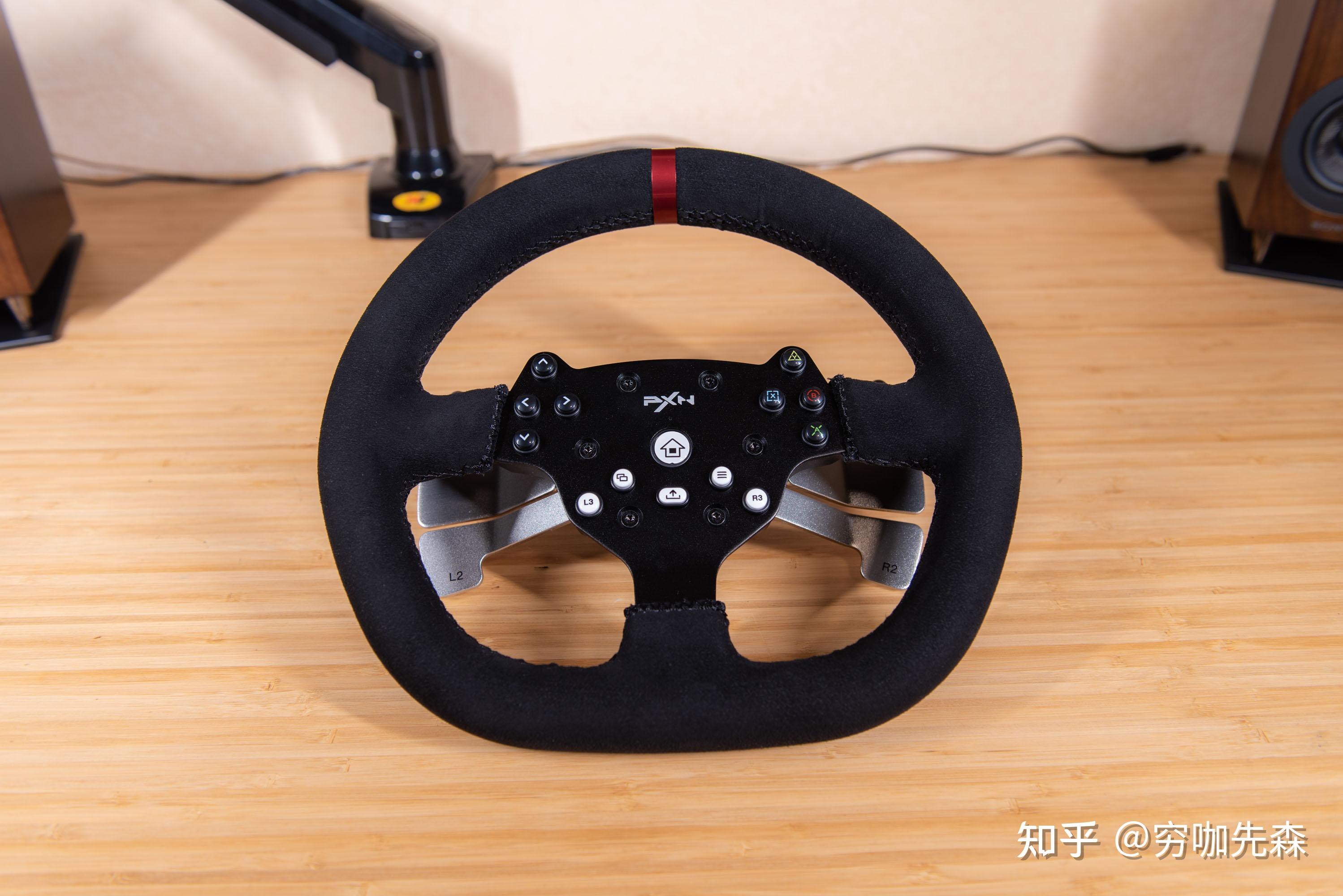 专业模拟入门首选莱仕达v10方向盘模拟器套装体验