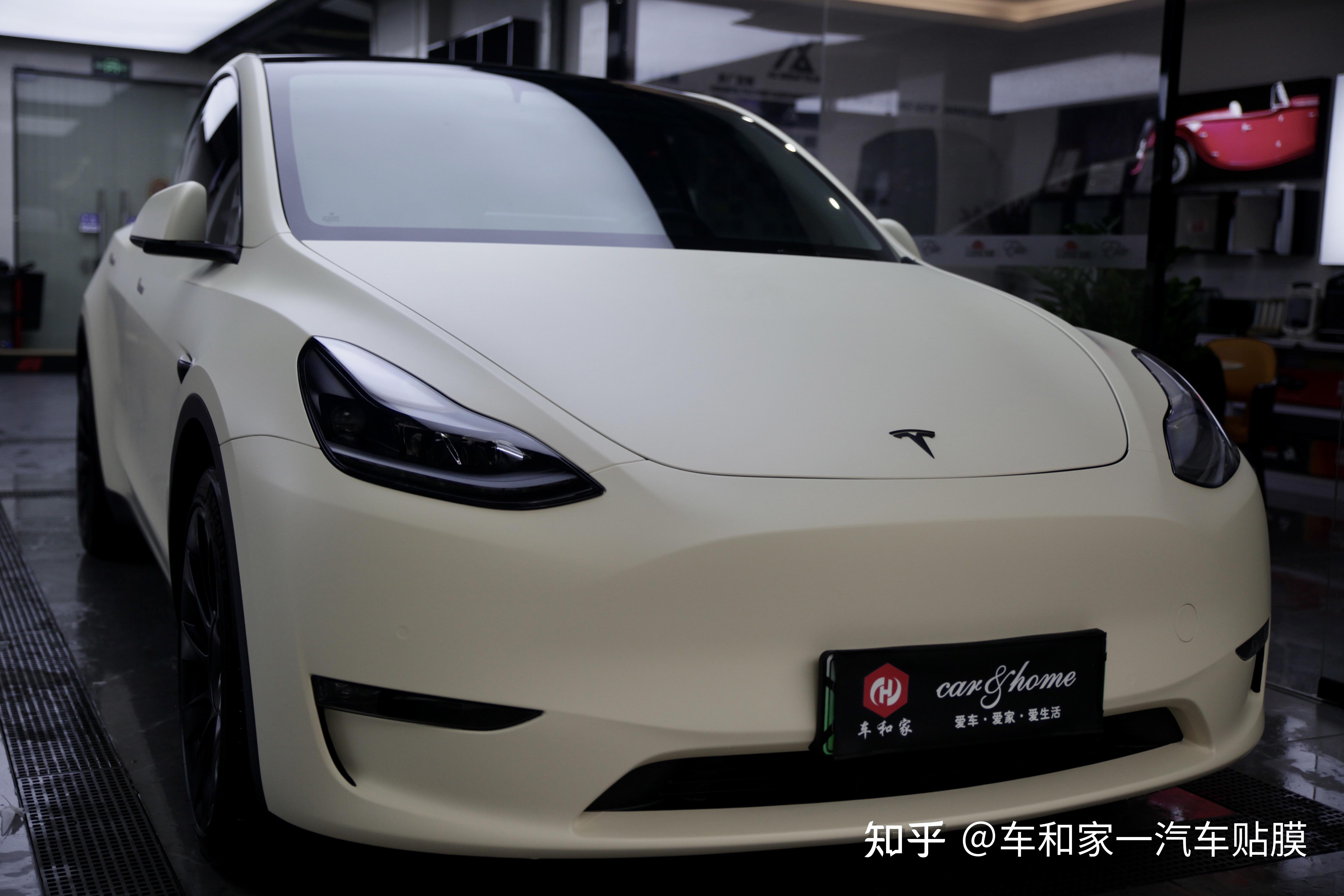 汽车贴膜 特斯拉model 3改色贴膜案例分享 - 知乎