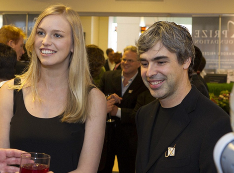 拉里·佩奇和露西·索斯沃斯2007年结婚,网上有关她们夫妻生活的简介