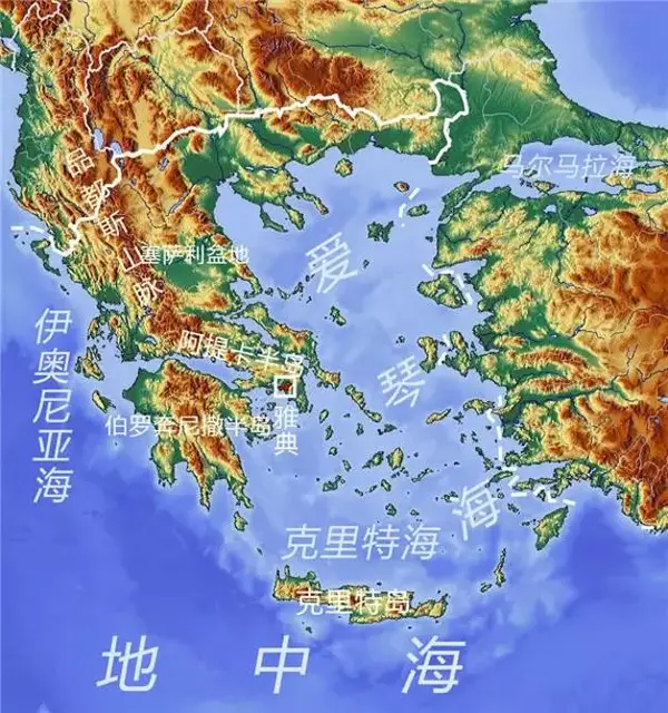 ，希腊国土面积13万多平方公里（相当于我国安徽省），人口才勉强1000万。