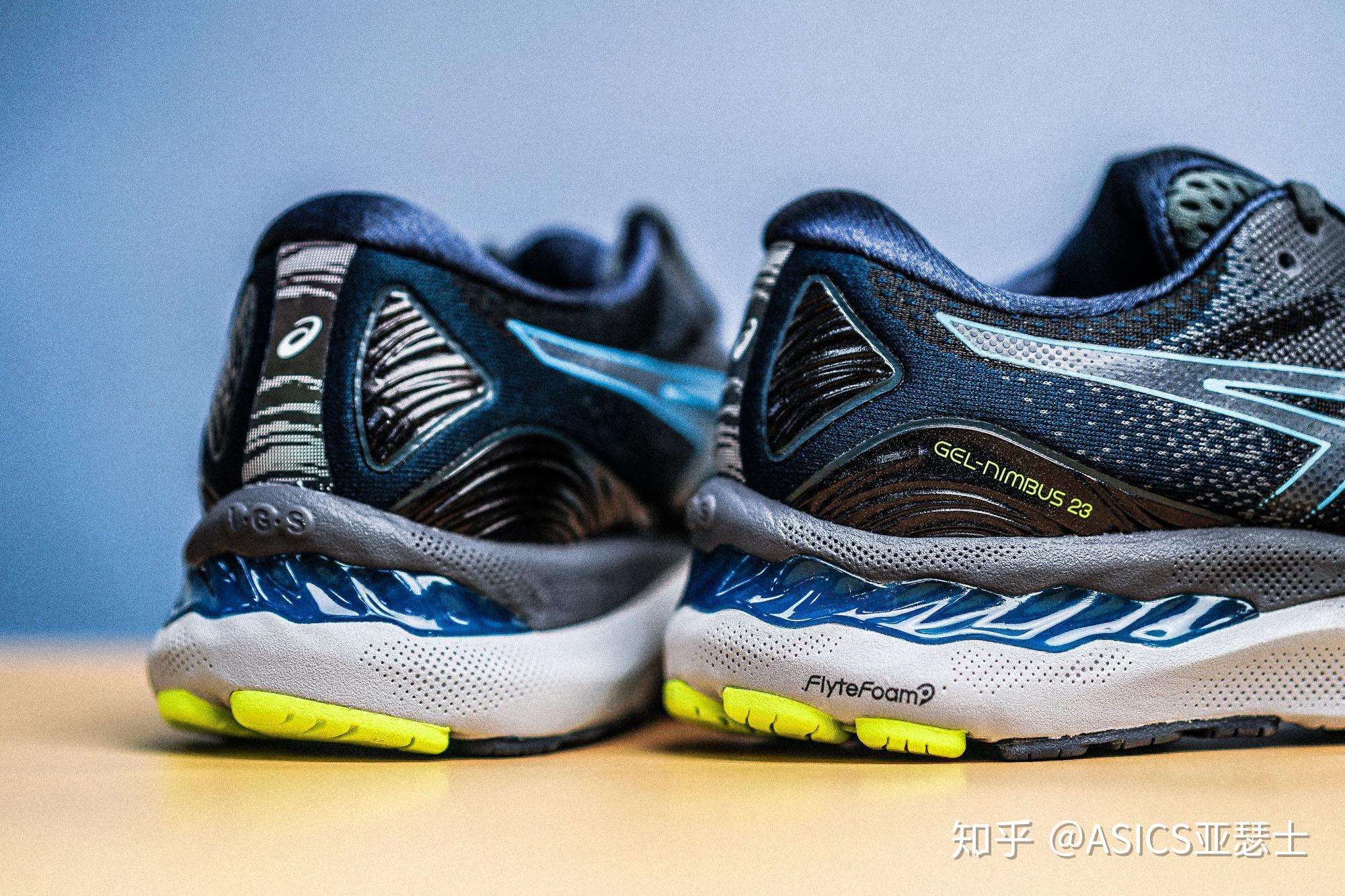 asics亚瑟士研究所一鞋一科技当gel遇到nimbus23体验自在奔跑的缓震感