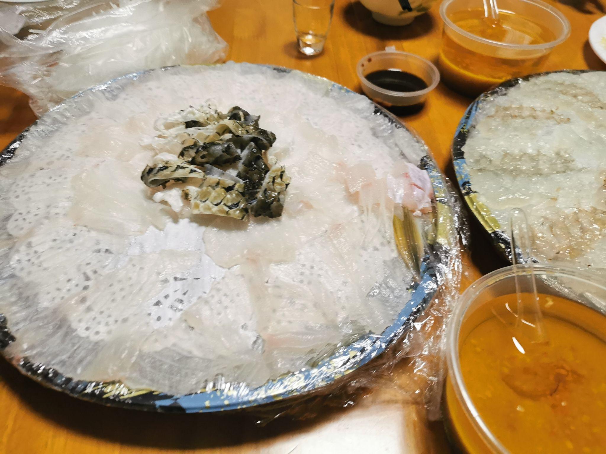 这个才是潮汕的顶级宵夜王,鱼生和虾生.