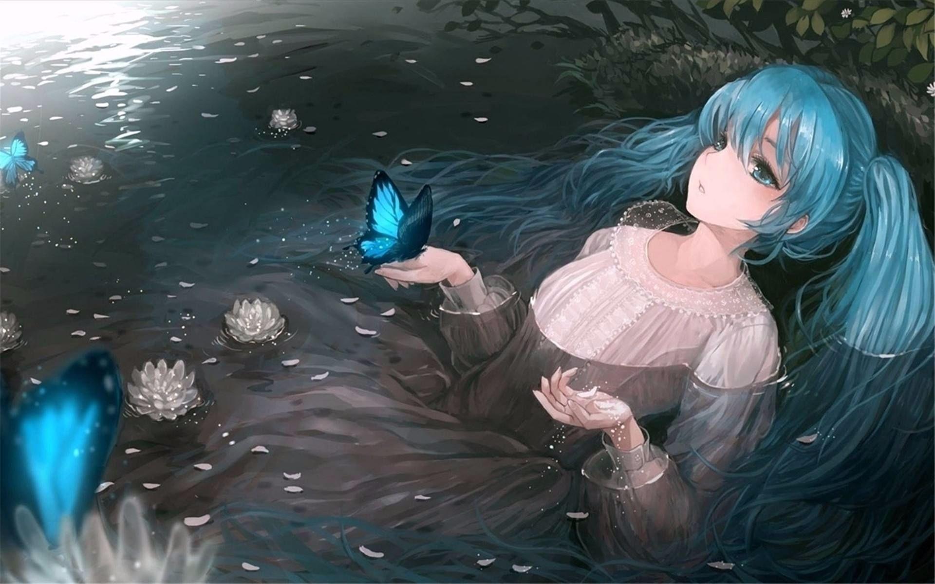 有什么初音的高清壁纸图吗?