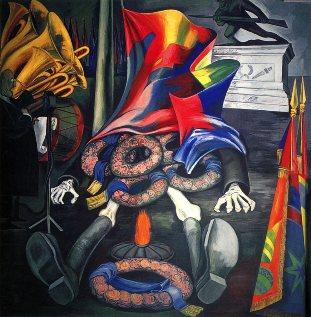 历史可观赏壁画中的墨西哥历史