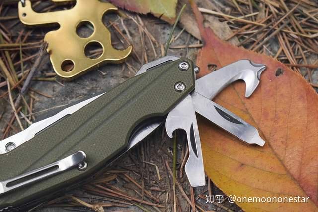 精悍实用之物三刃木7116多功能折叠刀赏评