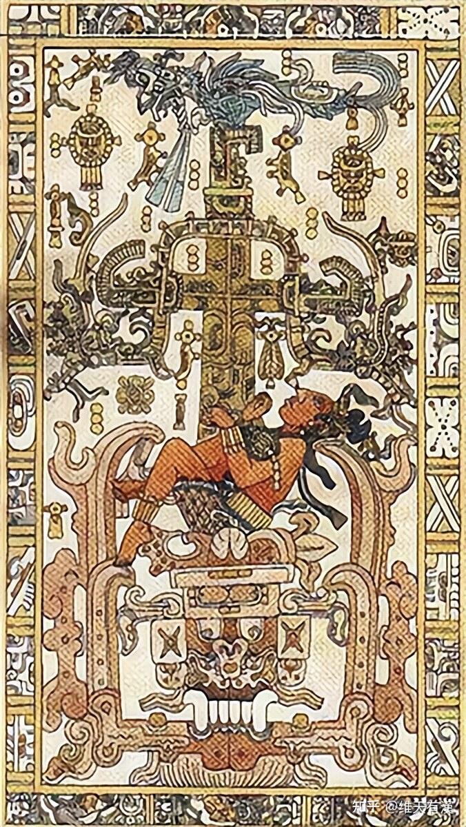 如何解释玛雅人像飞机一样的壁画? - 知乎