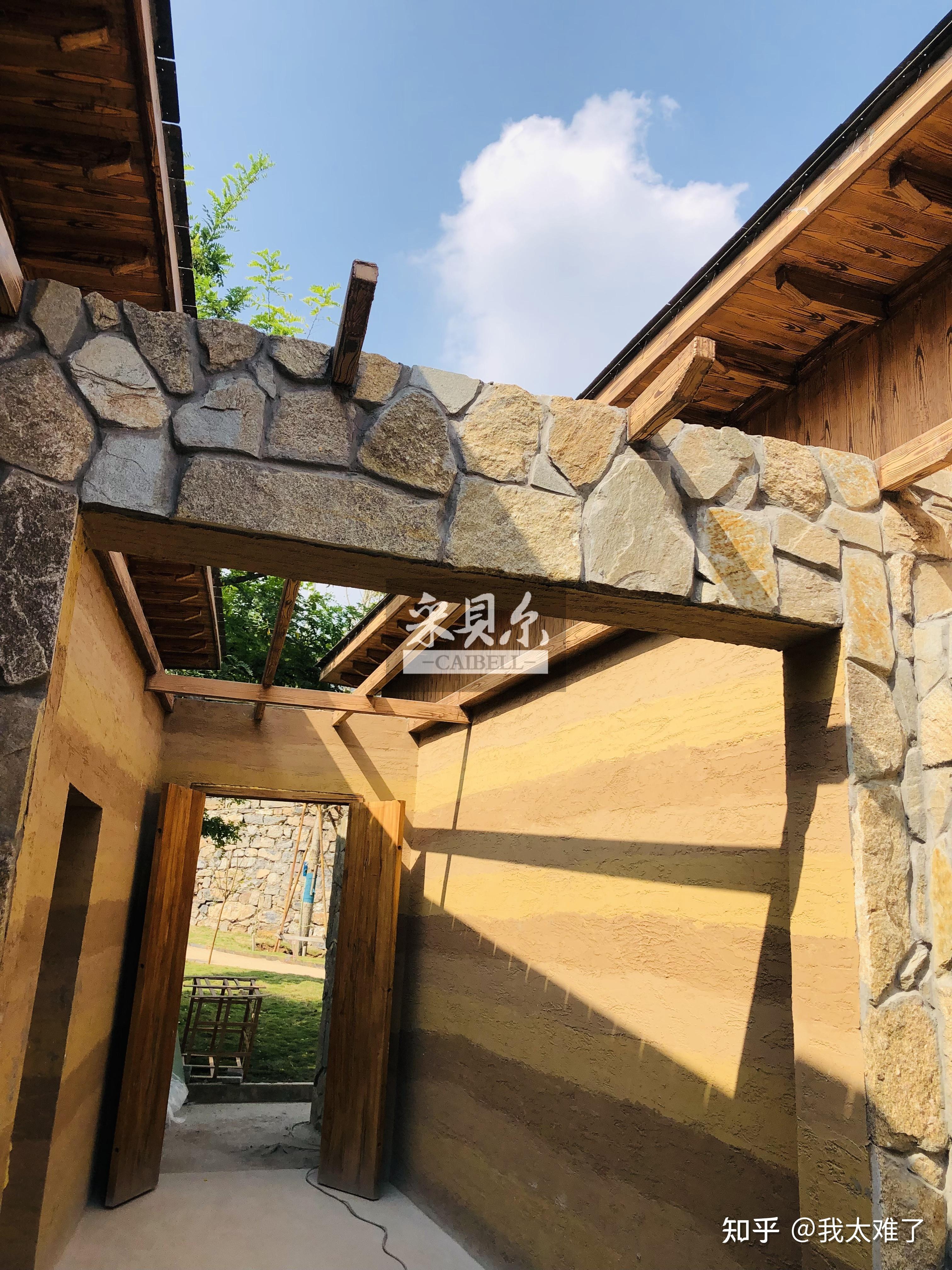 乡村民宿外墙改造用泥巴墙!远离城市回归田园