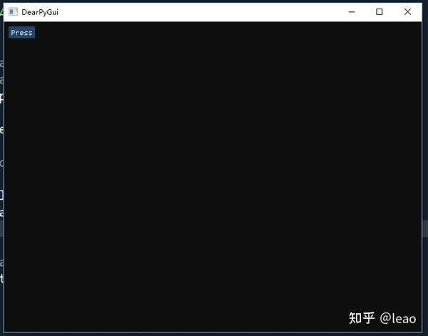 入门Dear PyGUI - 知乎
