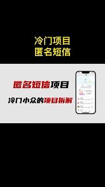 匿名发短信息的软件叫什么来着的简单介绍