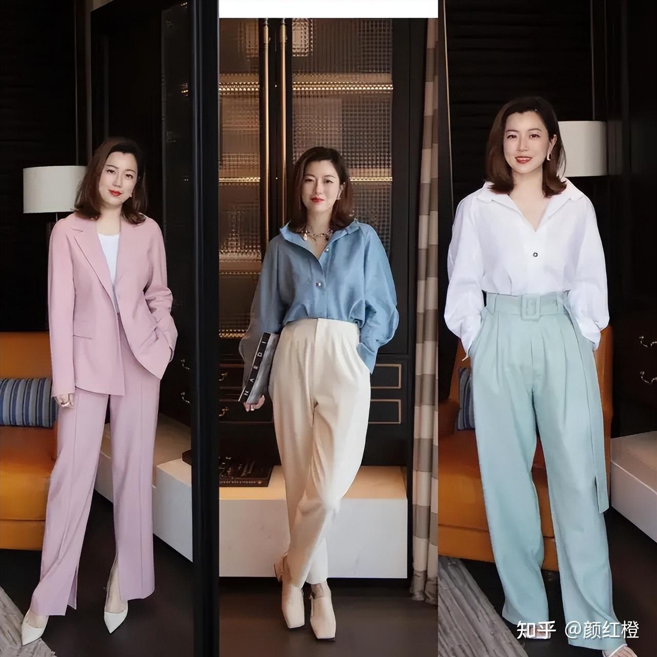这些才是职场穿搭的正确打开方式，干练利落不失温柔，谁美谁知道 知乎 