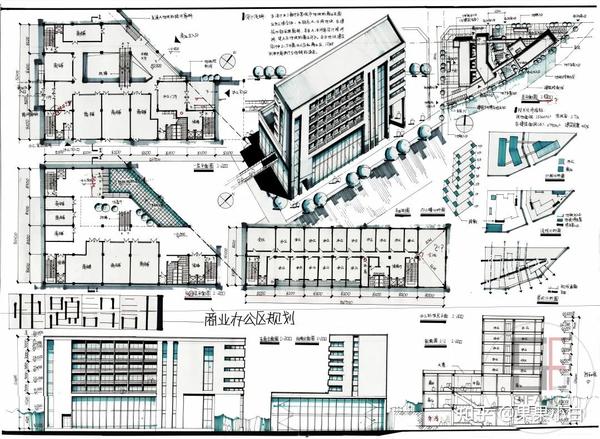【建筑快题】免费领取500张精品分类建筑快题高清扫描版作品!建筑快题 - 知乎
