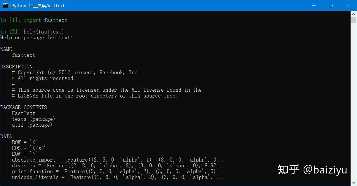 Fasttext windows 