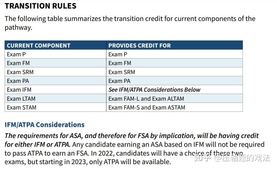 Asa Exam Path SOA ASA改革的二三事 - 知乎