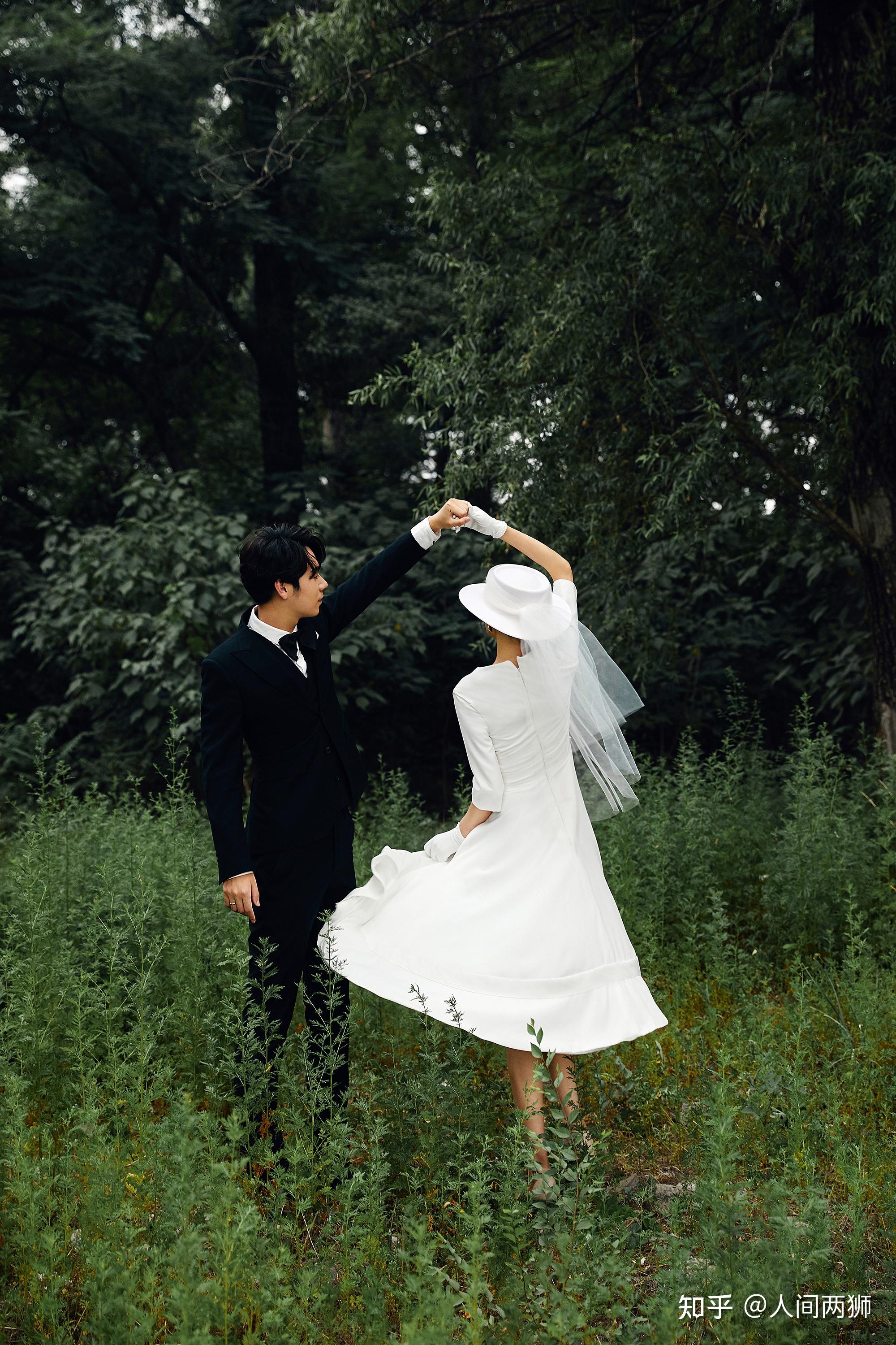 如仙子般灵动的森系婚纱照,看一次爱一次 - 知乎